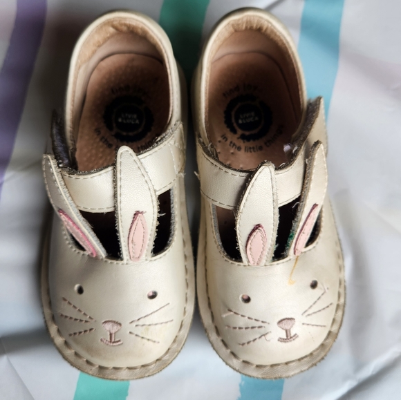 Livie & Luca Shoes Livie And Luca Bunny Shoes Toddler Girl Size 7